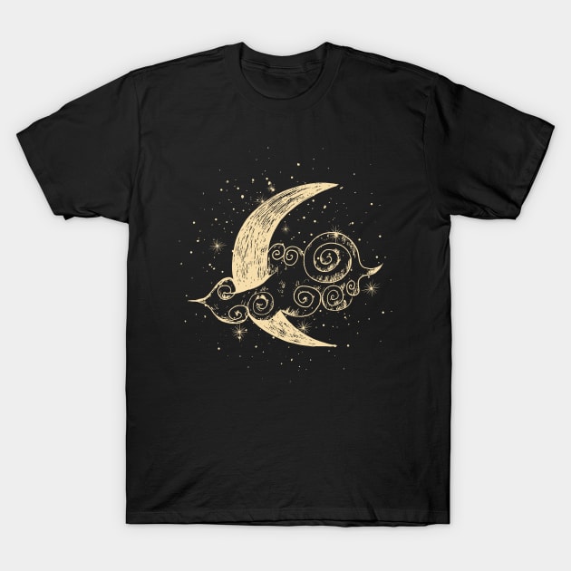 moon T-Shirt by Diusse